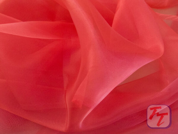 Organza Cristal | Coral